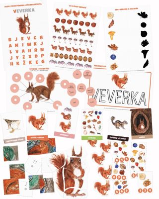 🌰 Přihopsala nám na e-shop nová lesní posila! 🐿️ SADA AKTIVIT VEVERKA🐿️ Ideální pro děti od 4 do 10 let. Co na naše malé...